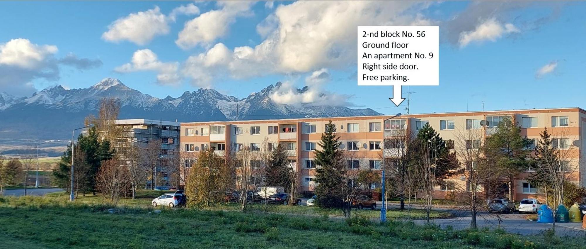 Karki Music Apartment Poprad Exteriér fotografie